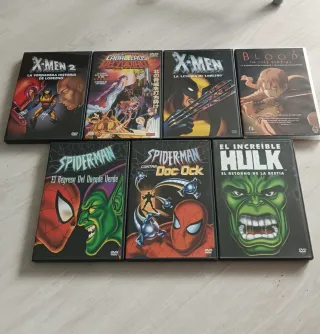 DVDs Películas Acción y Animación