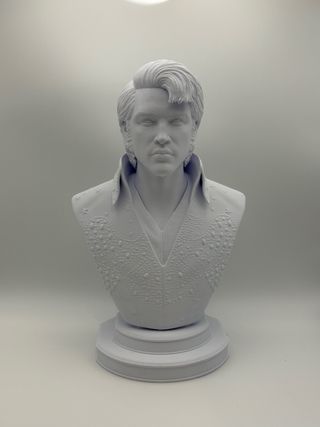 Busto Elvis Presley 3D - Altezza 25cm