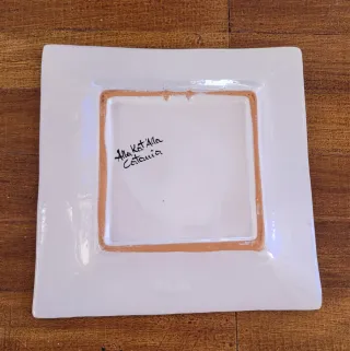 Vassoio Ceramica Orangefresh Made in Italy