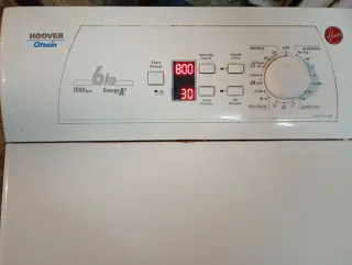 LAVADORA OTSEIN HOOVER de 6 kg y 1000 rpm Clase A+