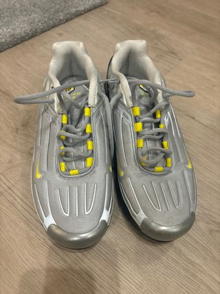 Nike TN Air Max Scarpe Argento Giallo