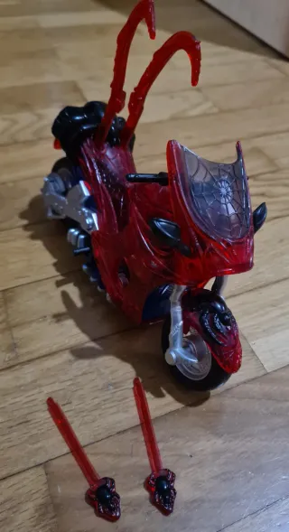 Spider-Man Web Cycle 1998 Toy Biz Moto