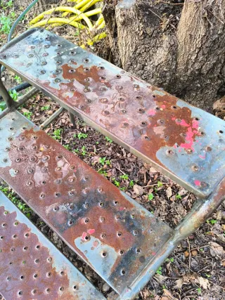 Escalera metálica multiusos 3 alturas