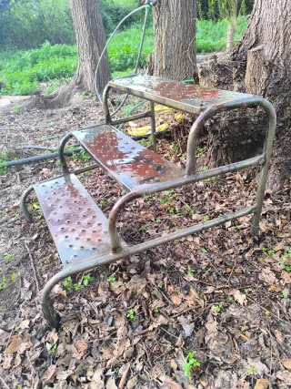 Escalera metálica multiusos 3 alturas