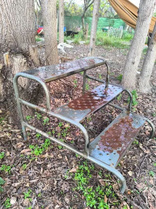 Escalera metálica multiusos 3 alturas