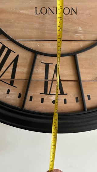 Reloj de Pared gran tamaño “Big Ben” Madera