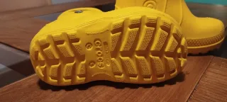 Botas de agua Crocs amarillas Talla 22-23