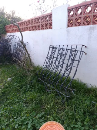 Rejas de hierro forjado