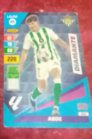 Carta Fútbol Abde Diamante La Liga