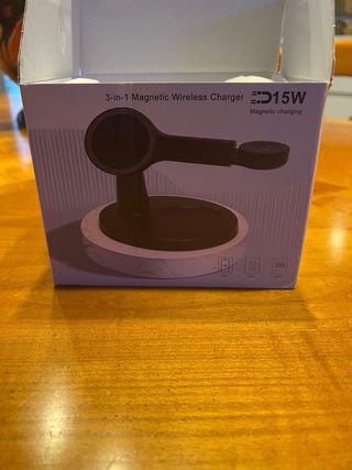 Cargador Inalámbrico Apple iPhone y Watch