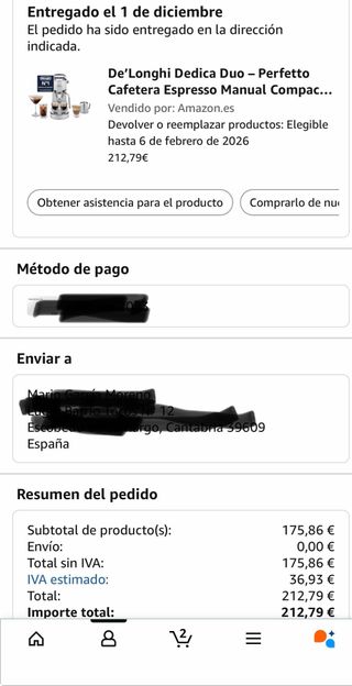 Cafetera DeLonghi Dedica (cold brew)