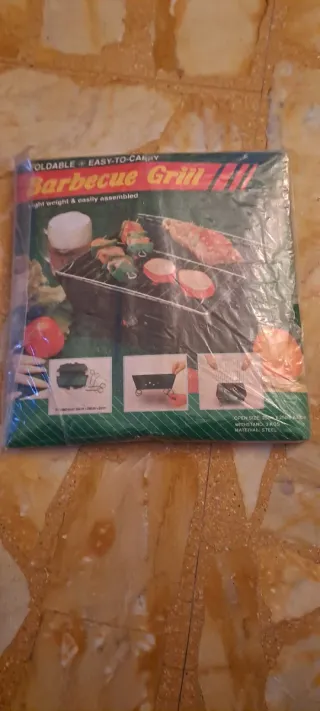 Barbecue Grill Pieghevole Facile da Trasportare