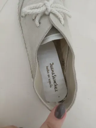 Zapatos comunión lino arena Juana Sanchez