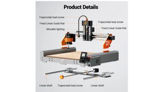 Fresadora CNC WizMaker Artisan 01