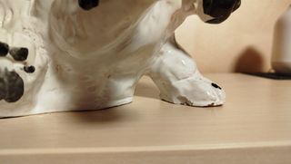 Cagnolino vintage terracotta cm 20