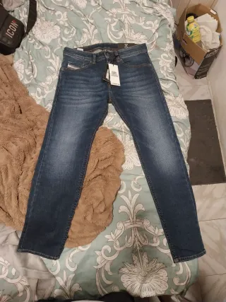 Diesel Jeans Hombre Talla M Azul