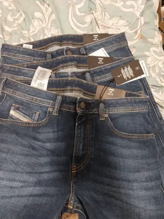 Diesel Jeans Hombre Talla M Azul