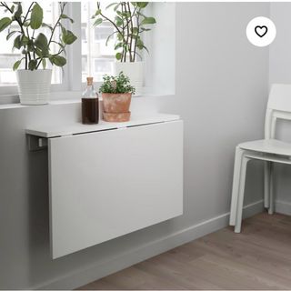 Mesa plegable NORBERG Ikea blanca