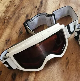 Conjunto esquí infantil naranja y azul