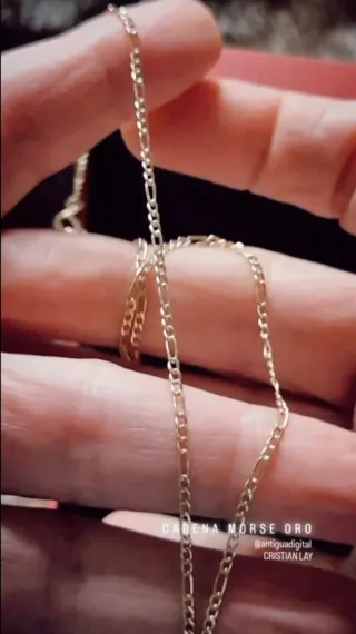 Cadena Morse Oro 18 Ct