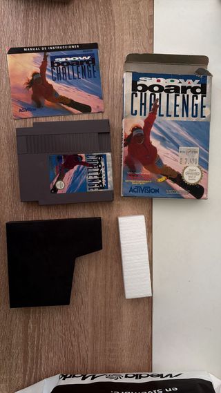 Snow Board Challenge NES Pal España