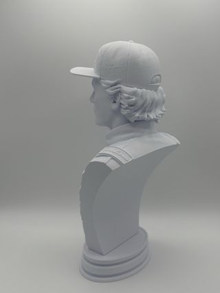Busto 3D Ayrton Senna 25cm
