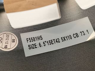 LIQUIDACION!!FOX FX004 6,5X15 5X110 ET42 SILVER