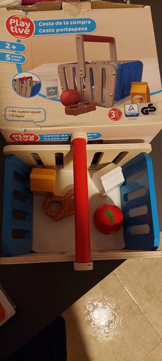 Cesta compra juguete