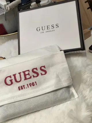 Cartera Guess Piel Negra Cocodrilo Hombre