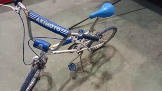 Bicicleta BMX Orbea Blanca,akimoto,gac,etc....