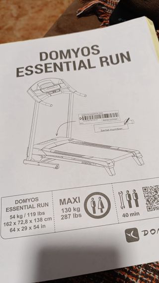 Cinta de correr Domios Essential Run