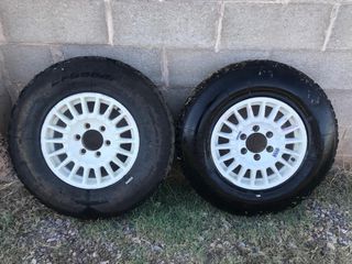 Llantas Braid Blancas