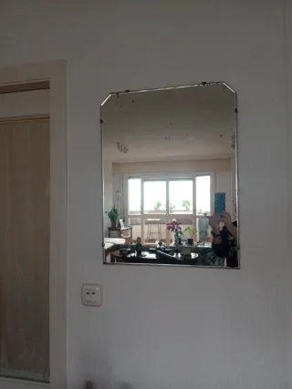 Espejo decorativo biselado