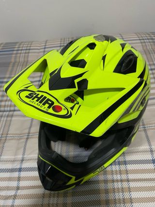 Casco Motocross Shiro MX-734 Bravo Amarillo