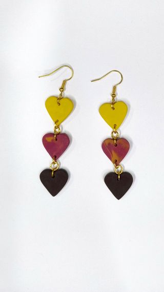 Pendientes Corazón Colgantes Custom