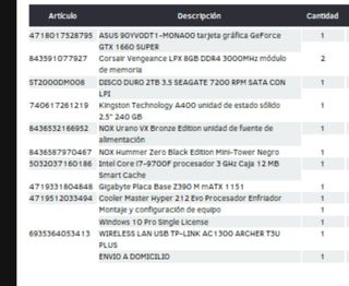 PC Gaming en perfecto estado