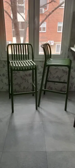 2 Sillas Altas Taburete SKLUM