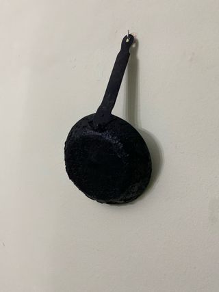 Sartén pequeña para fuego