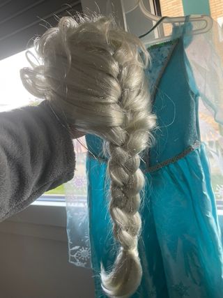 Disfraz Fozen + Peluca