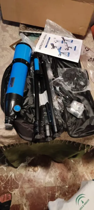 Telescopio Refractor HD 80mm