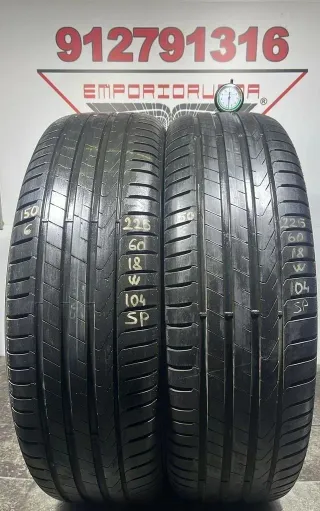 225 60 18 W PIRELLI RUEDA AL 90% VIDA UTIL
