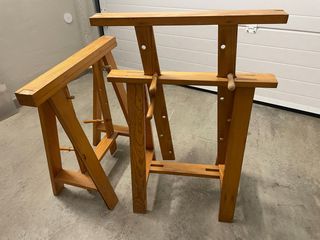 Borriquetas de madera