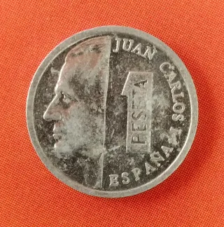 7 Monedas 1 Peseta Juan Carlos I de 1992