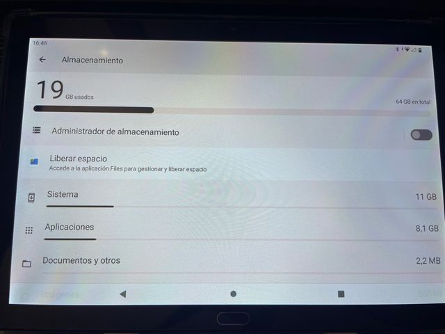 Tablet Android 2023 con Wifi y tarjeta (con caja)