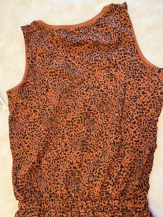 Mono corto estampado animal print