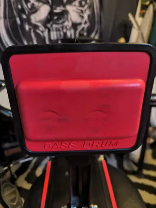 Pad de práctica doble pedal Millenium