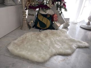 Alfombra de sintética .