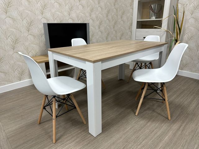 Mesa comedor con 4 sillas