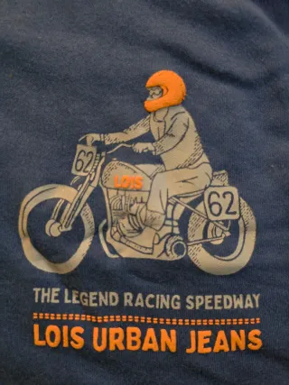 Pijama Lois Manga Larga Azul Marino XXL