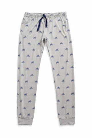 Pijama Lois Manga Larga Azul Marino XXL